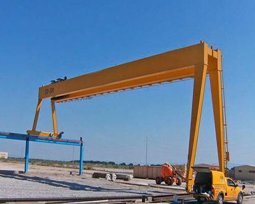 Box Structure Semi Gantry Crane