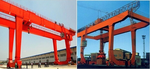 U Type Double Grider Gantry Crane Design