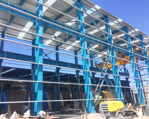 Industrial Steel Structure Workshop in Chile