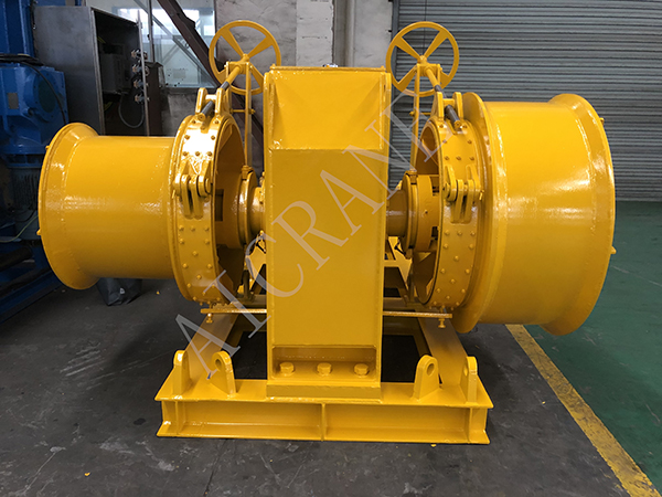 10 Ton Double Drum Electric Winch For Sale