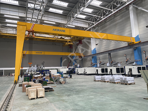 Single Girder Semi Gantry Crane Manufacturer