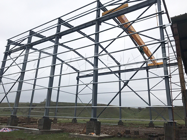 Crane Steel Structure in Uzbekistan