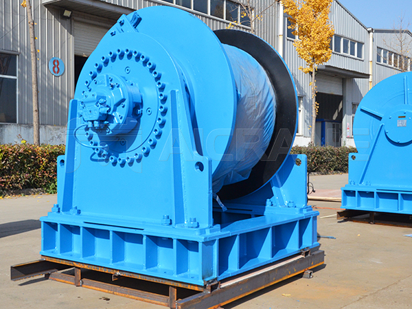 40T Hydraulic Winch to Dominica