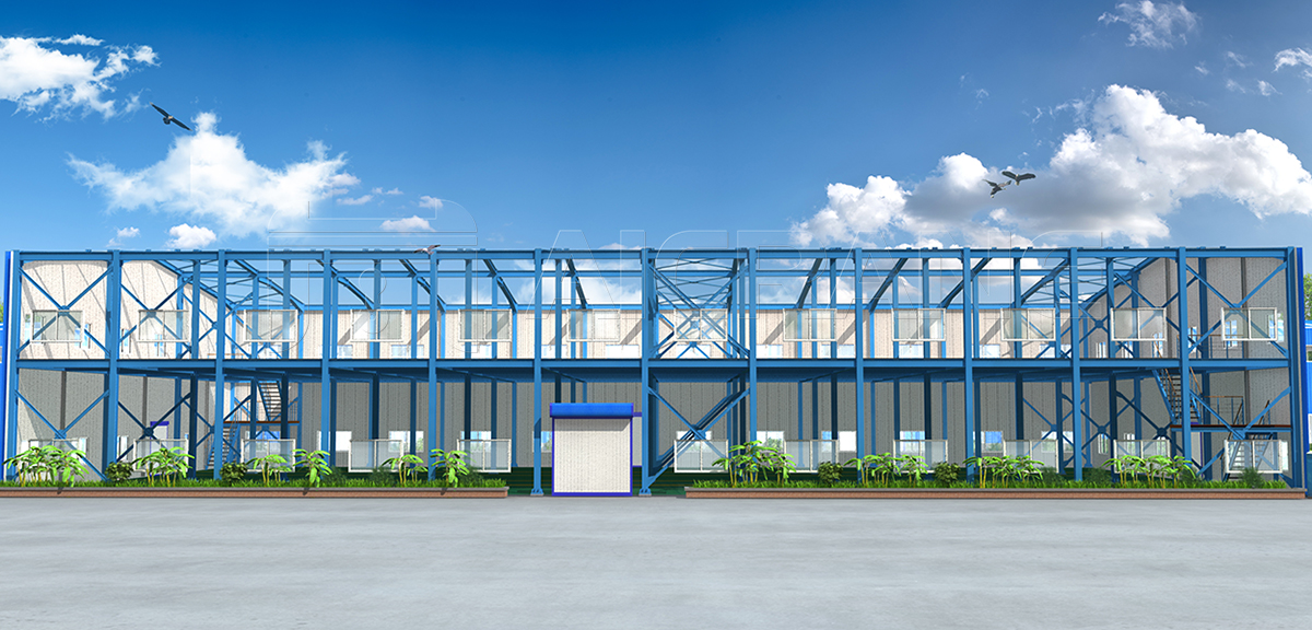 Design of Steel Structure Shed