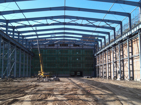 Single Span Heavy Steel Structure for Sale