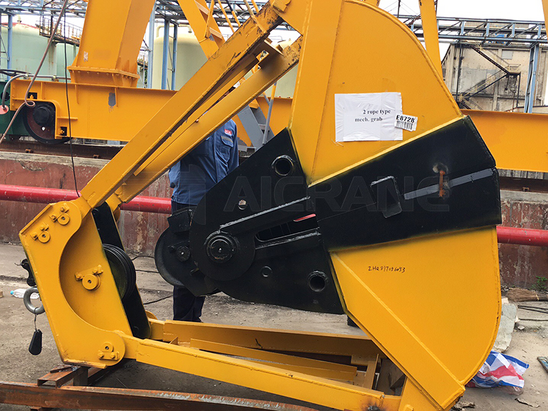 Two-rope Mechanical Grab