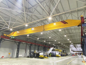 AQ-LB Single Girder Explosion Proof Overhead Crane Uzbekistan