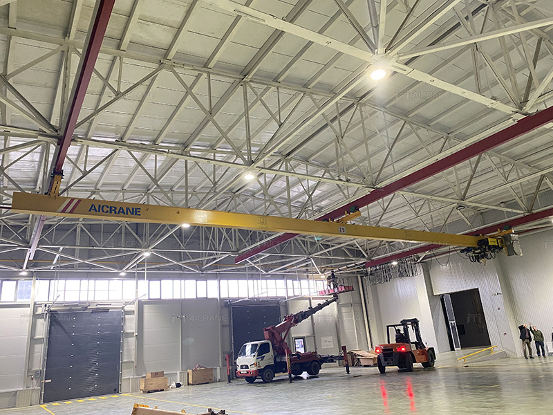 Installation of 2 Ton Explosion Proof Crane Uzbekistan