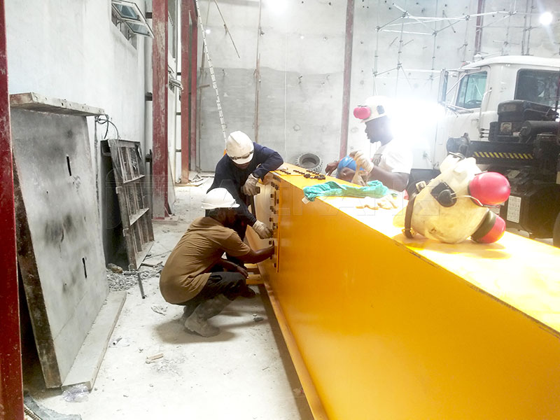 Connection of the Main Beam