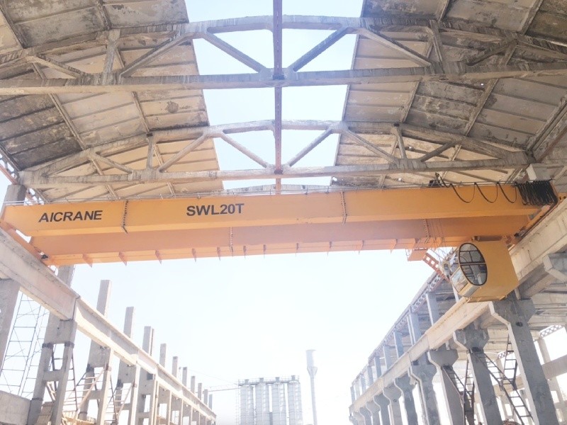 AQ-NLH European Hoist Double Girder Overhead Crane in Nigeria