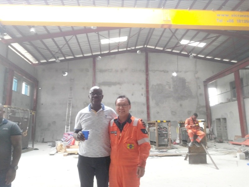 Aicrane Service Team in Nigeria