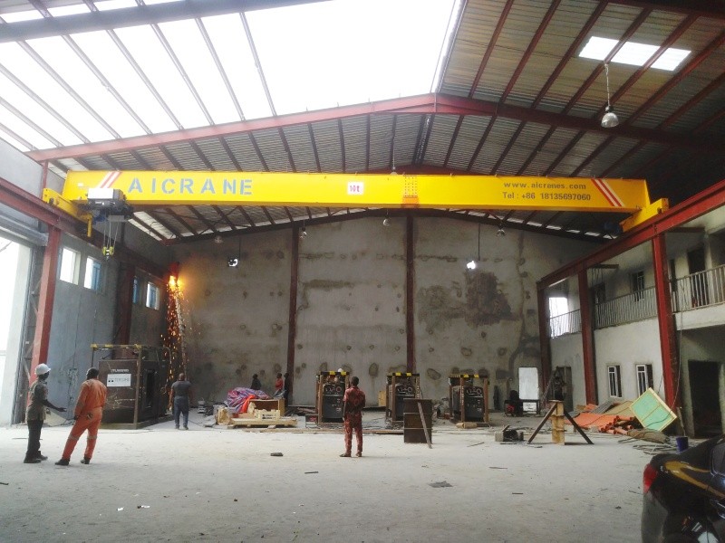 Overhead Crane Installation in Nigeria