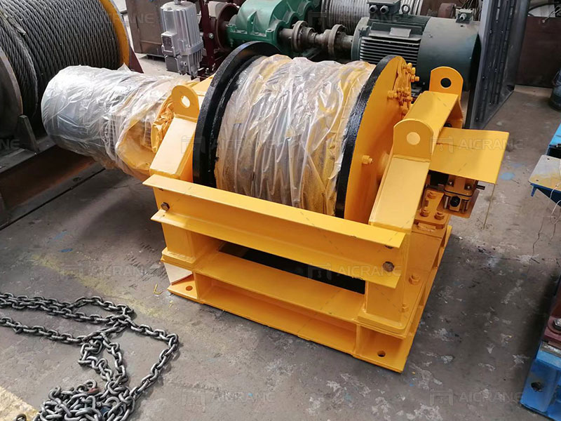 Korea 5 Ton Electric Winch Packaging