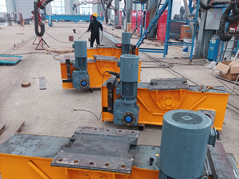 Production of The 32T Gantry Crane