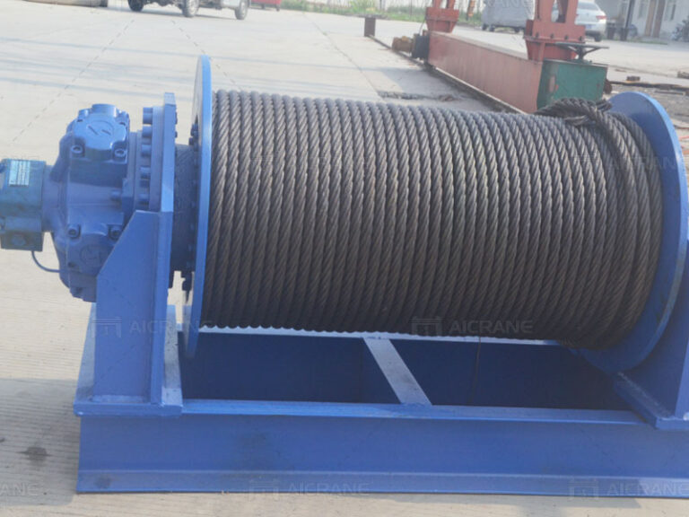 5 Ton Hydraulic Winch to Hong Kong
