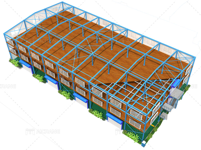 Steel Structure Workshop for Shipyard
