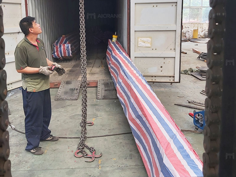 Delivery of 10T Overhead Crane to Kazakhstan