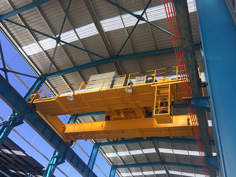 Installation of Chile 50 Ton Overhead Crane