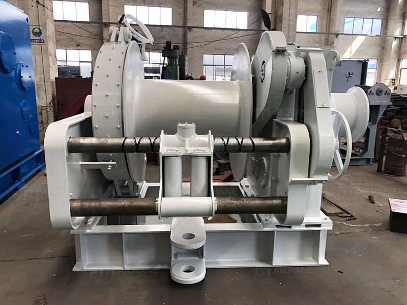 New Caledonia Hydraulic Towing Winch