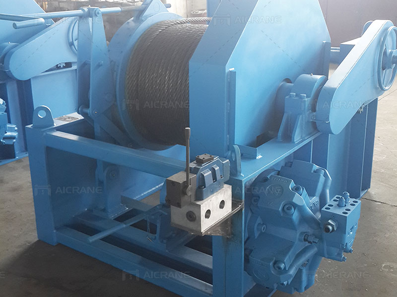 15 Ton Hydraulic Winch Vietnam