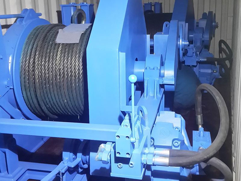 Delivery of 15T Mooring Winch to Vietnam
