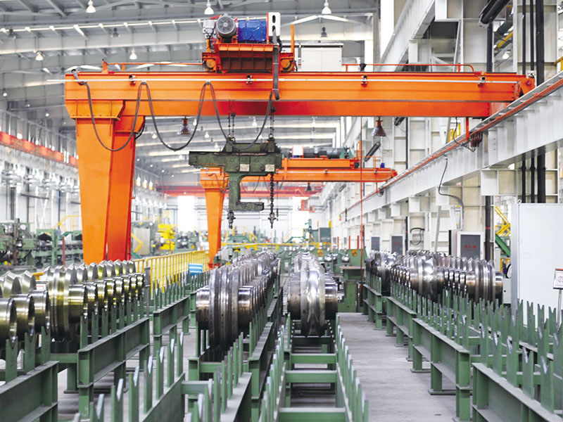 Double Girder Semi Gantry Cranes Supplier in UAE