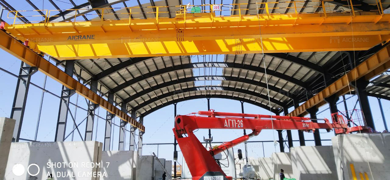 Overhead Crane For Concrete Product Manufacturing