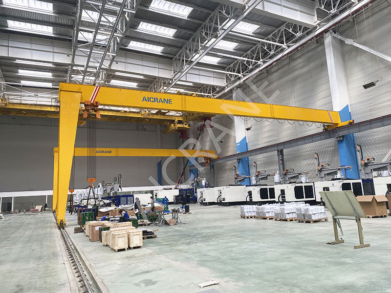 Single Girder Semi Gantry Cranes UAE