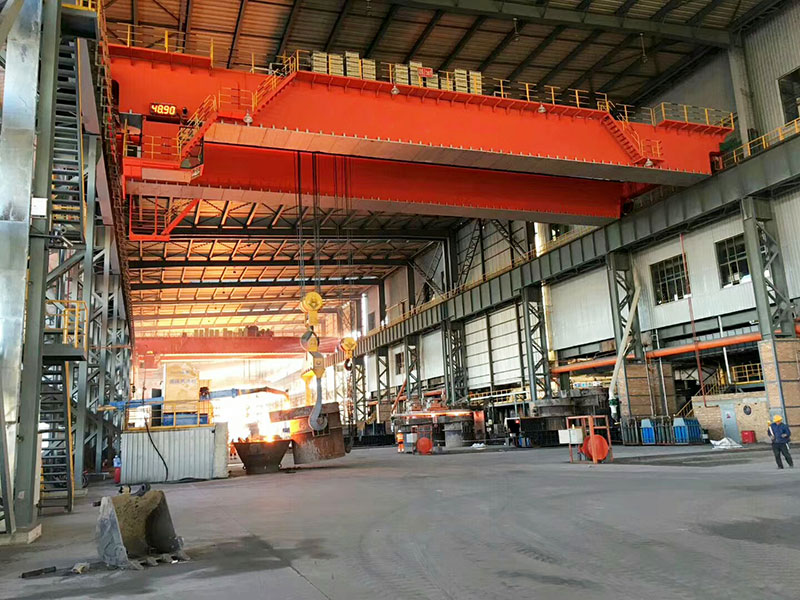 Casting Overhead Crane in Steel Mill