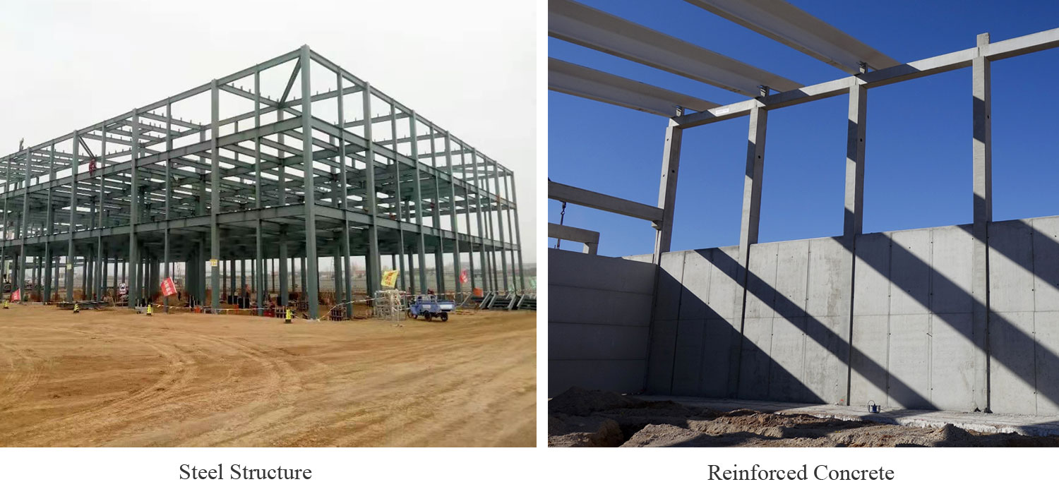 Steel Structure vs. Reinforced Concrete