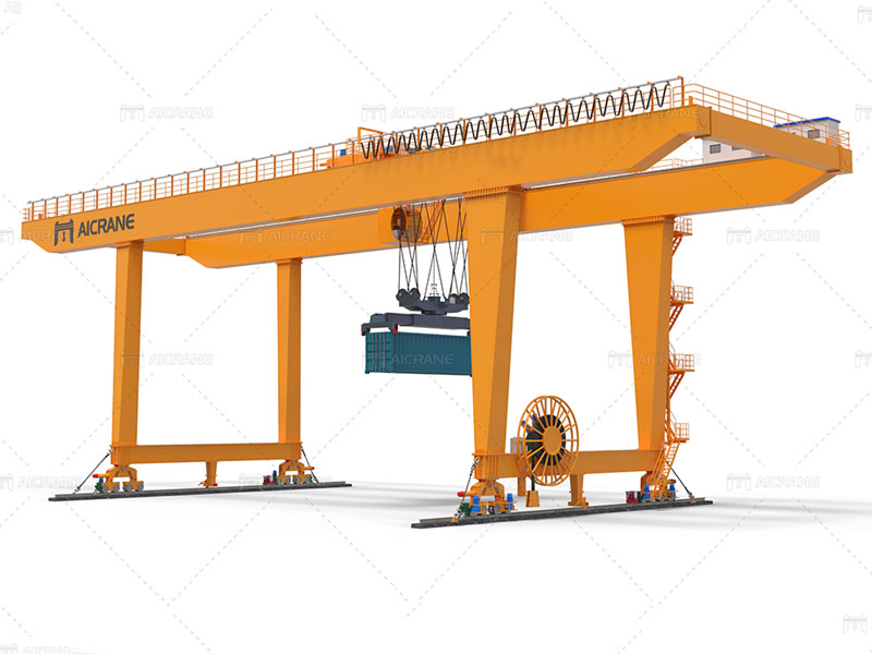 50 Ton Rail Mounted Gantry Crane