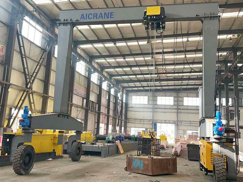 Rubber Tyred Gantry Crane 10 Ton
