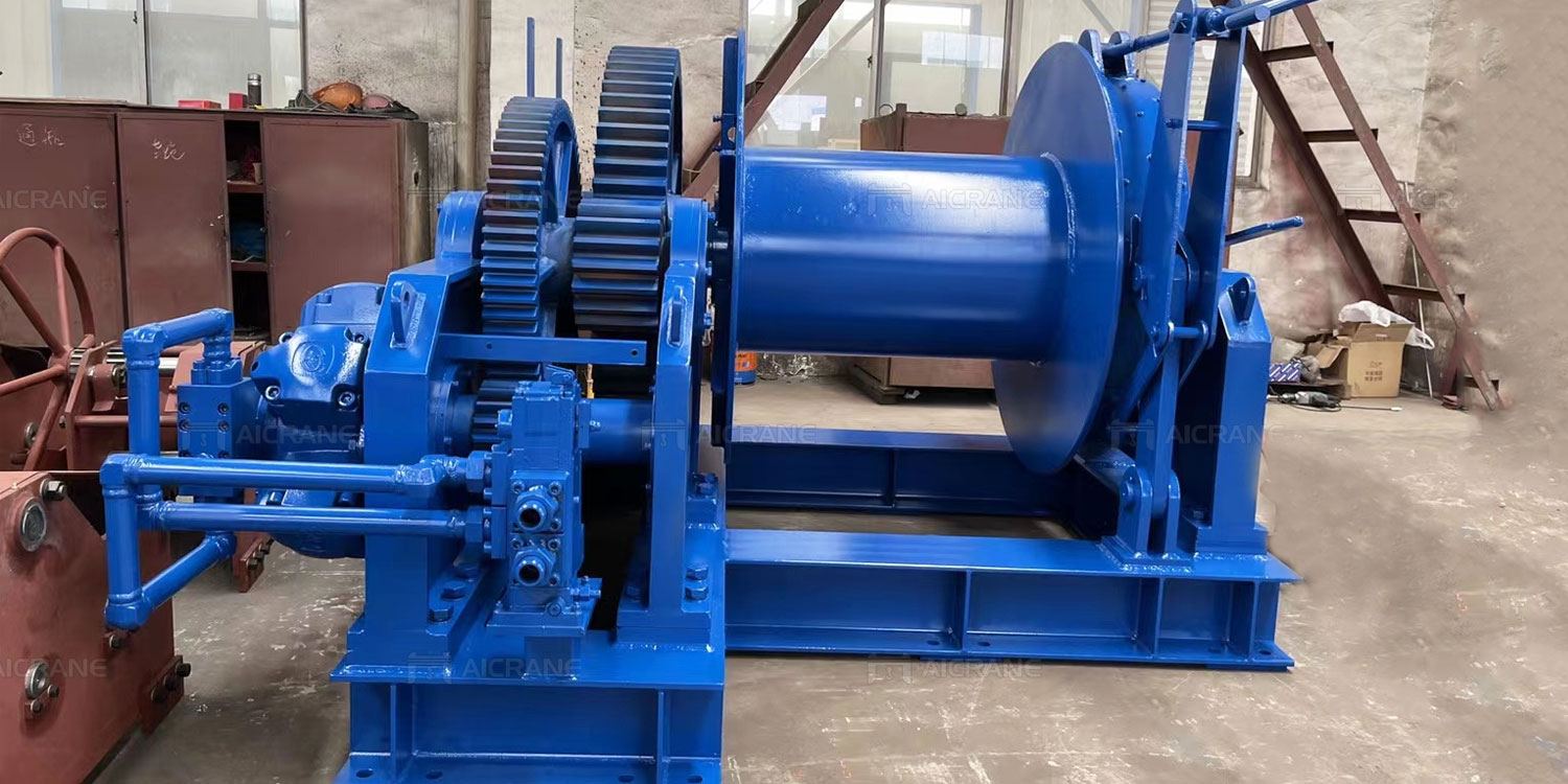 Aicrane Hydraulic Towing Winch