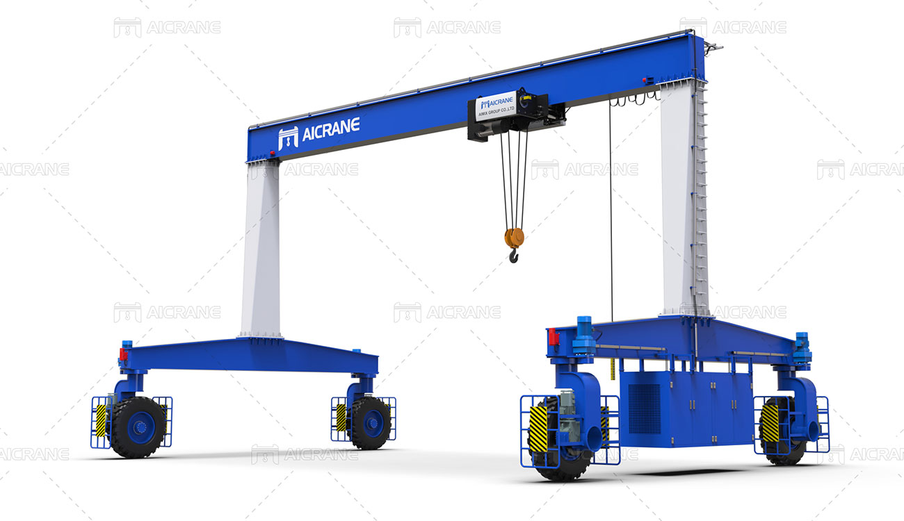 Aicrane Rubber Tyre Gantry Crane Solution