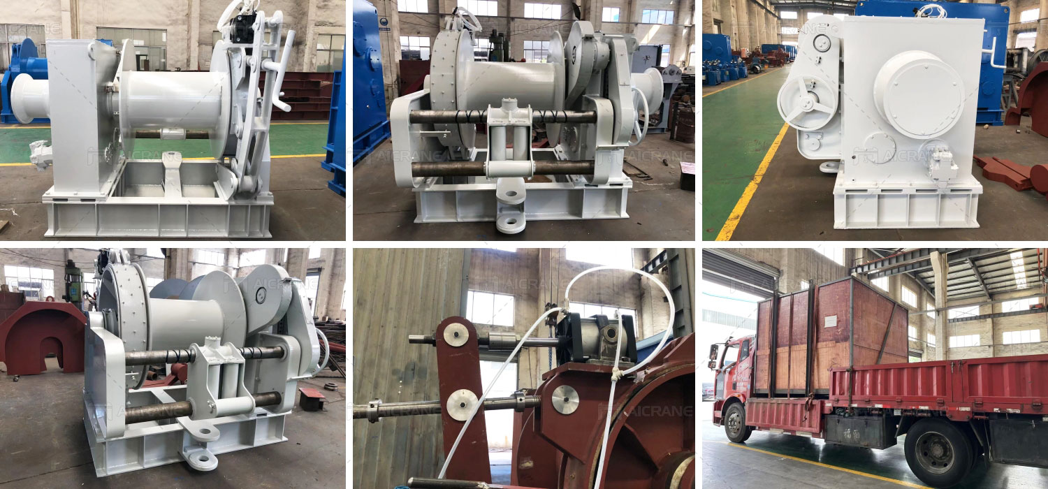 8 Ton Hydraulic Towing Winch