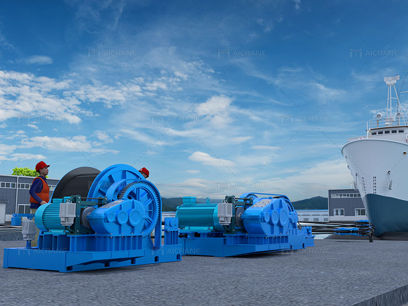 Boat Slipway Winch