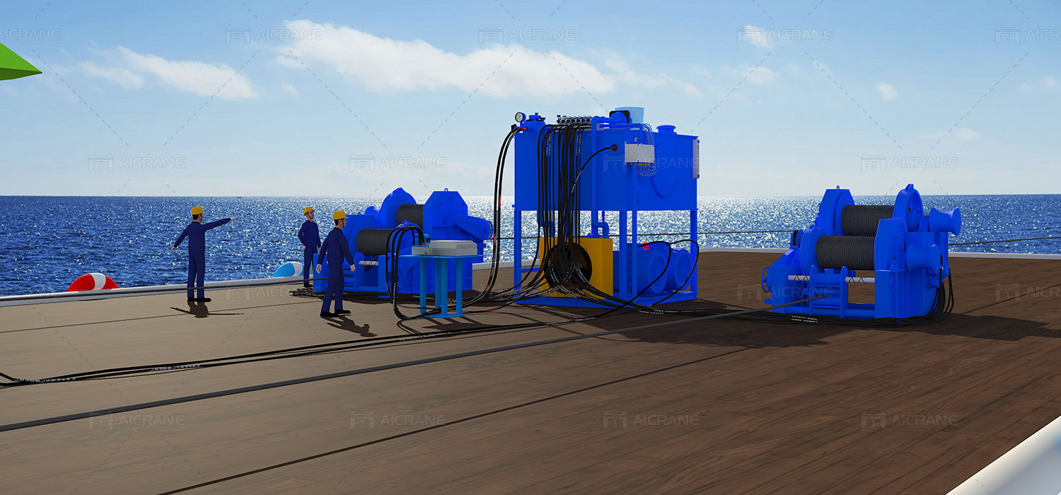 Hydraulic Tugger Winch for Sale