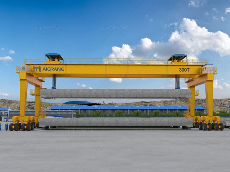 Working of Straddle Carrier Crane