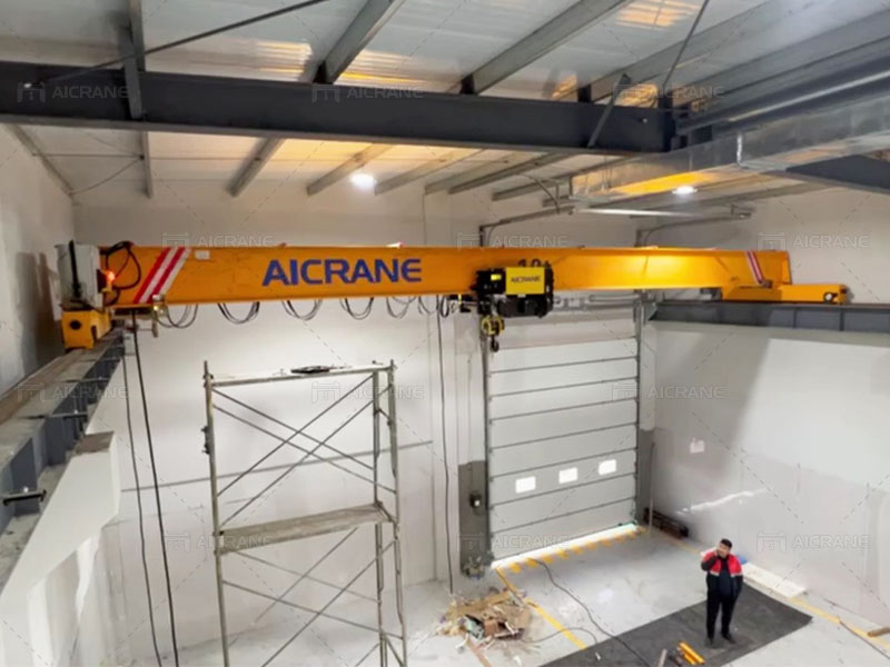 Overhead Crane in Mongolia
