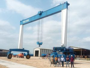 40 Ton Rubber Tyred Crane