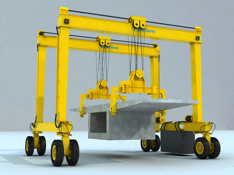Crane at Construction Site