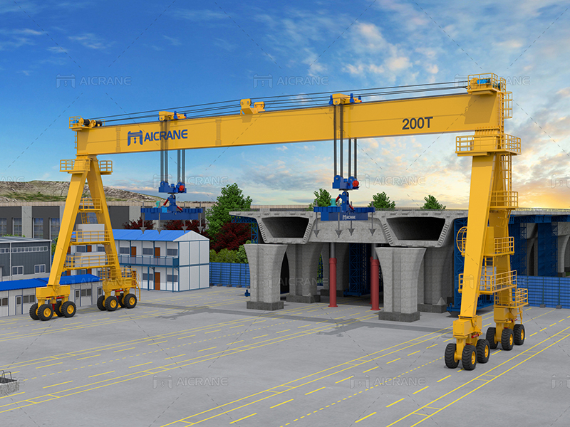 Gantry Crane for Bridge Construction