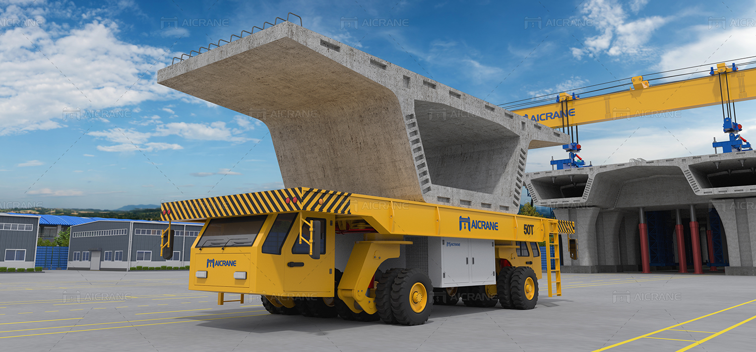 Hydraulic Transporter for Bridge Construction