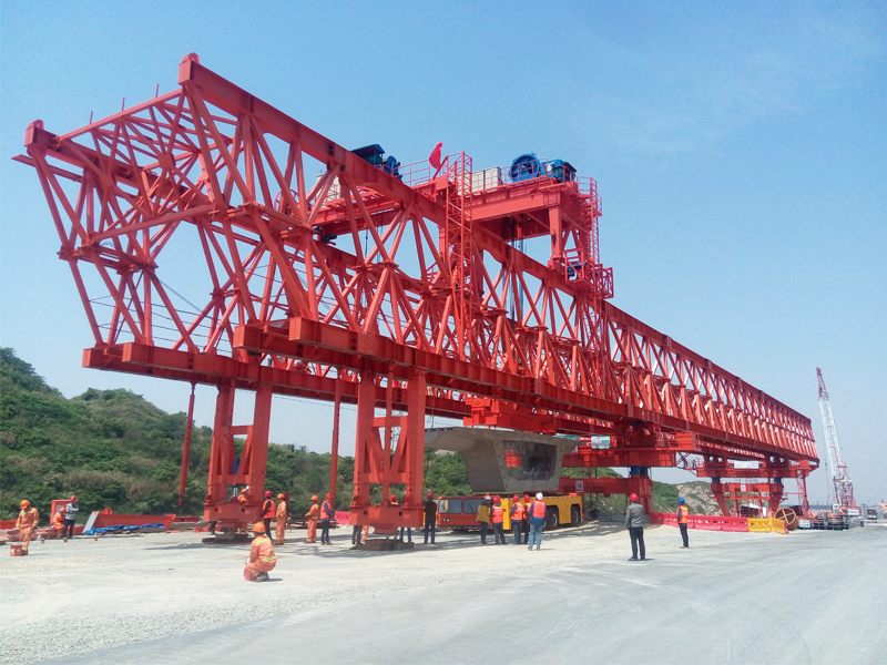 Segmental Bridge Launching Machine