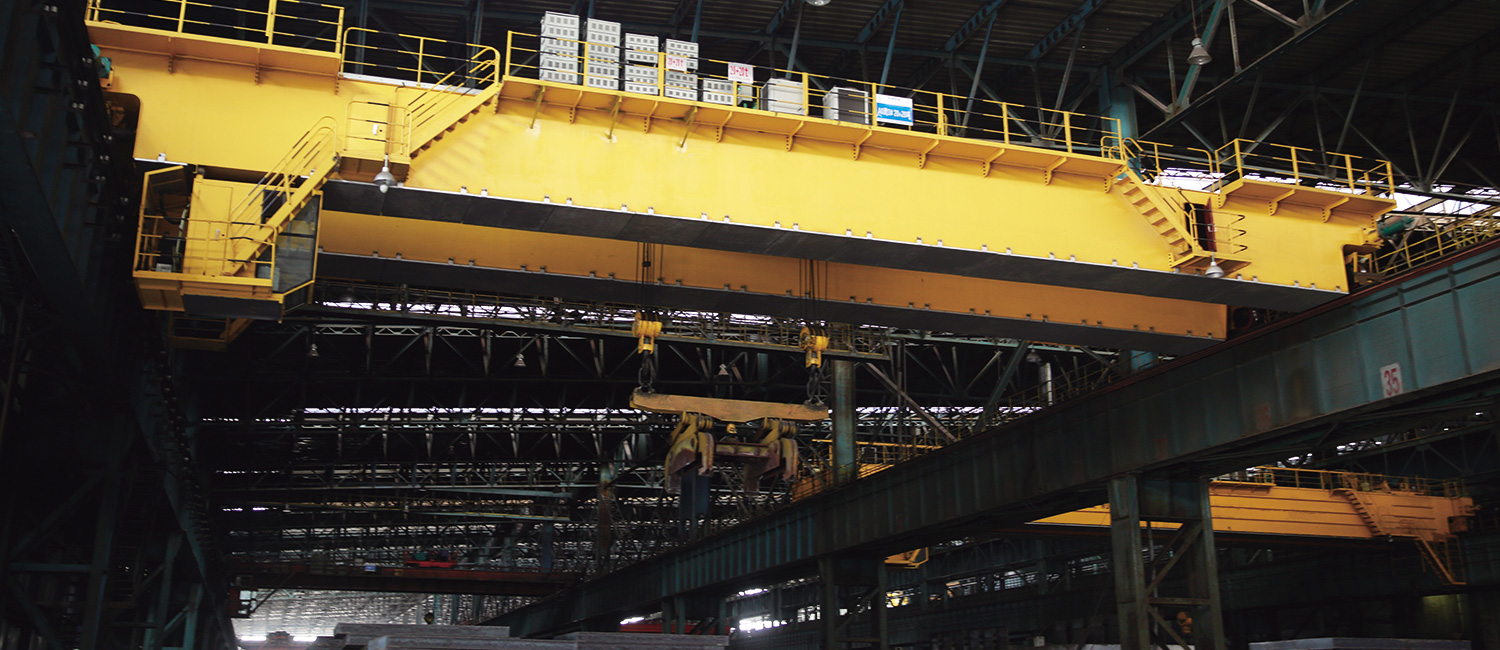 Slab Crane in Steel Mill
