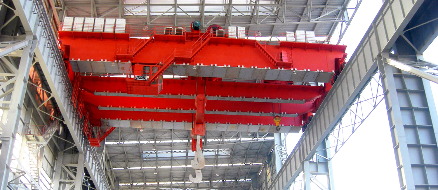 Tundish Crane in Steel Mill