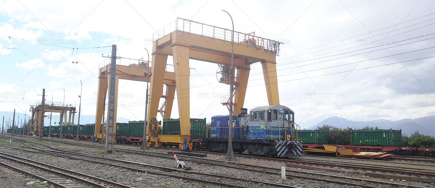 Double Girder Gantry Crane for Logistics Transportation