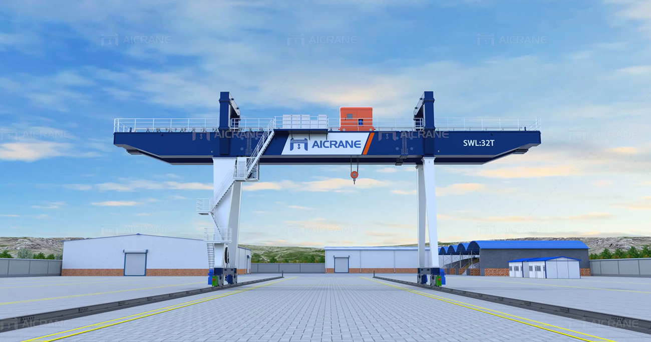 Installing a Double Girder Gantry Crane