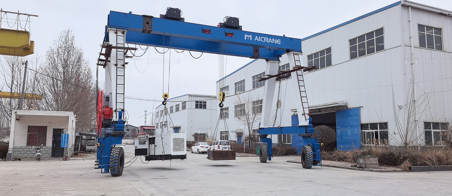 Rubber Tyred Gantry Crane for Logistics Transportation