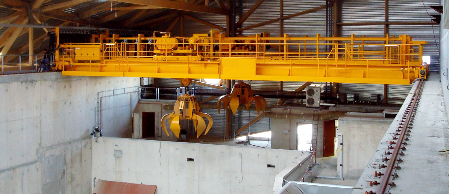 Scrap Handling Overhead Crane in Steel Mill
